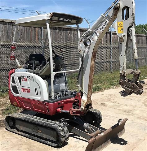 takeuchi mini excavator 216|takeuchi tb216 for sale.